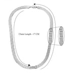 Rhodium Overlay Sterling Silver NecklaceE (Size - 17),  Silver Wt. 19.5 Gms