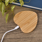 Bamboo Wireless Charger (15W)  - Heart_7318053_1