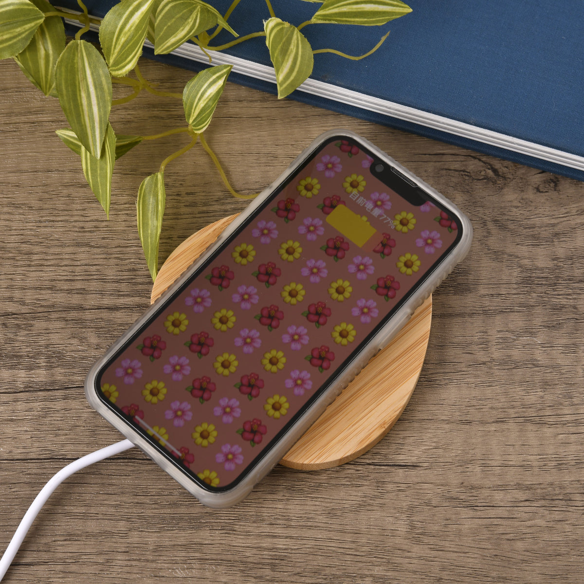 Bamboo Wireless Charger (15W)  - Heart 7318053 3