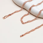 9K White Gold  Chain (Size - 16),  Gold Wt. 2 Gms_7337179_2