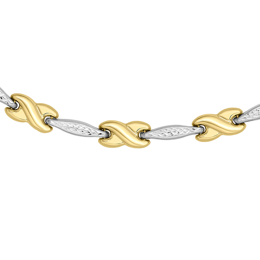 9K Yellow Gold  NecklaceE (Size - 17),  Gold Wt. 8.9 Gms_7343551
