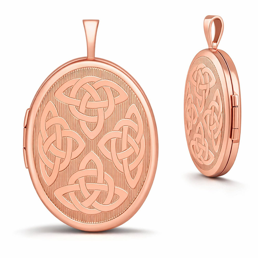 9K Rose Gold  Pendant,  Gold Wt. 2.4 Gms