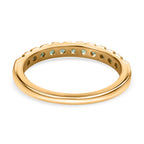D'Joy Zambian Emerald Half-Eternity Band Ring in 18K Vermeil Yellow Gold Plated Sterling Silver_7347142_4