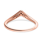 D'Joy - Champagne Diamond Wishbone Ring in 18K Vermeil Rose Gold Plated Sterling Silver_7365620_4