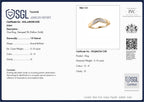 9K Yellow Gold SGL Certified Natural Diamond Wishbone Ring_7371699_6