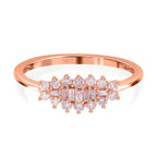 9K Rose Gold SGL Certified I3 Natural Pink Diamond Boat Ring 0.33 Ct._7381900