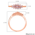 9K Rose Gold SGL Certified I3 Natural Pink Diamond Boat Ring 0.33 Ct._7381900_5