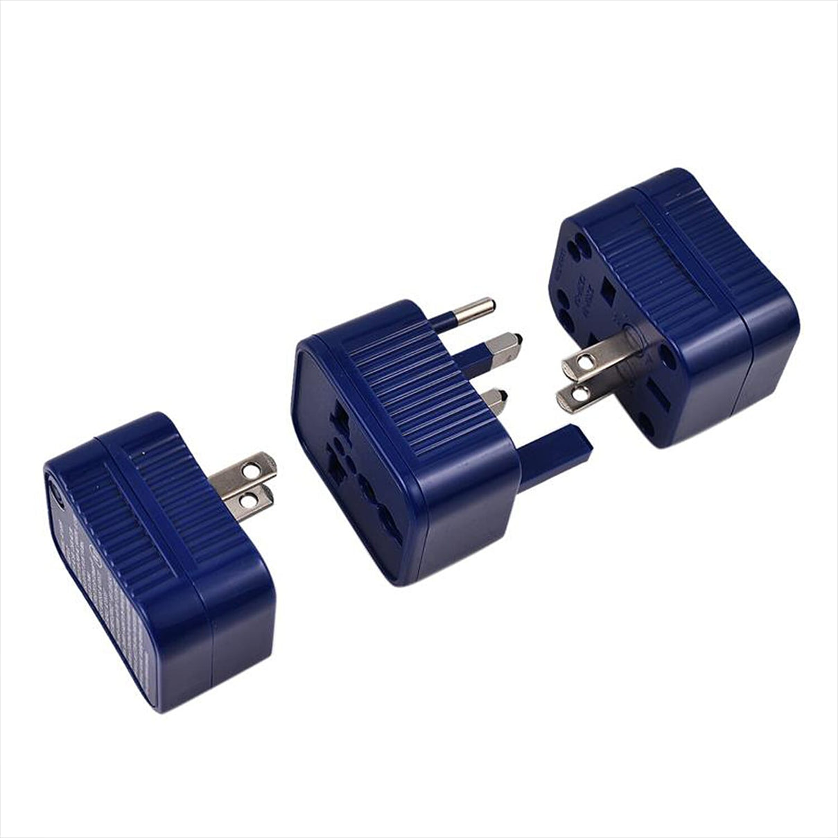 American Tourister 4-in-1 World Adapter Set with USB Port - Blue 7384861 6