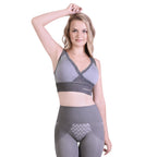 SANKOM SWITZERLAND Patent Support Bra with Lace - Bamboo Hypoallergenic (Size L/XL 16-18)_7417767