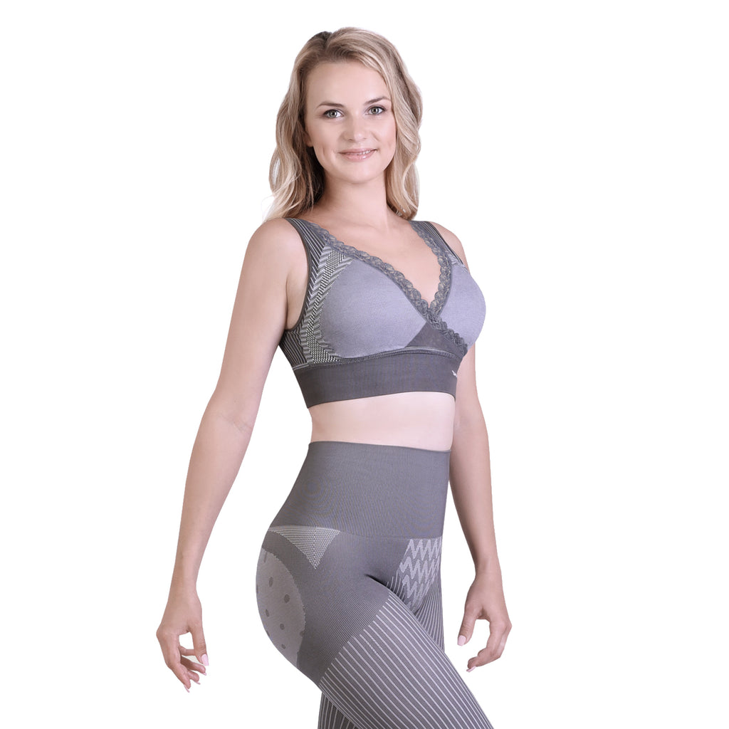 SANKOM SWITZERLAND Patent Support Bra with Lace - Bamboo Hypoallergenic (Size L/XL 16-18)_7417767_2