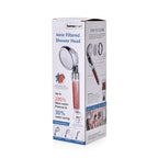 Ionic Shower For Bathroom with 3 Different Modes (Rainfall, Jetting - Massage)
