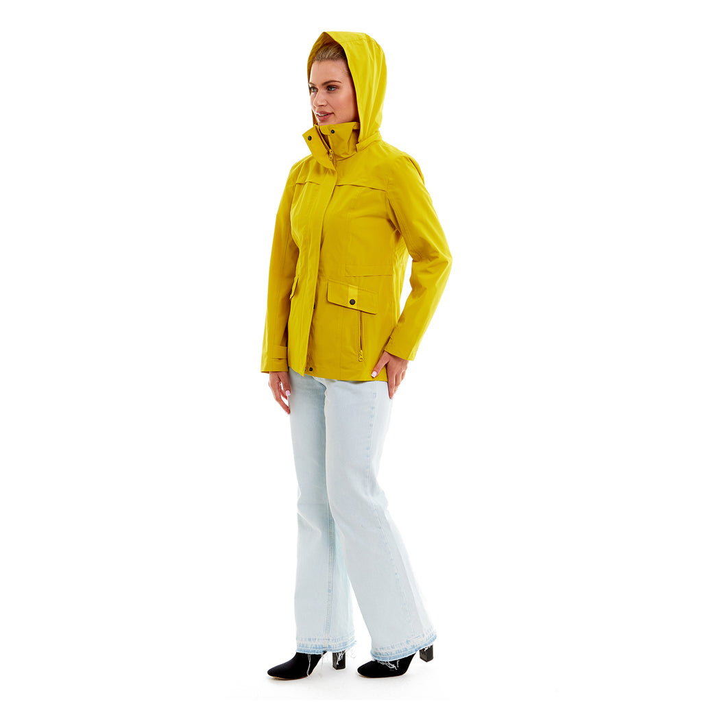 Arctic Storm- Ladies Waterproof Jacket (Size 10) - Lime_7479981_3