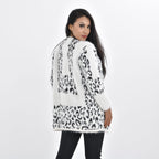 Tamsy Winter Outfit with 2 Pockets (Free Size) - Black & White_7487068_1