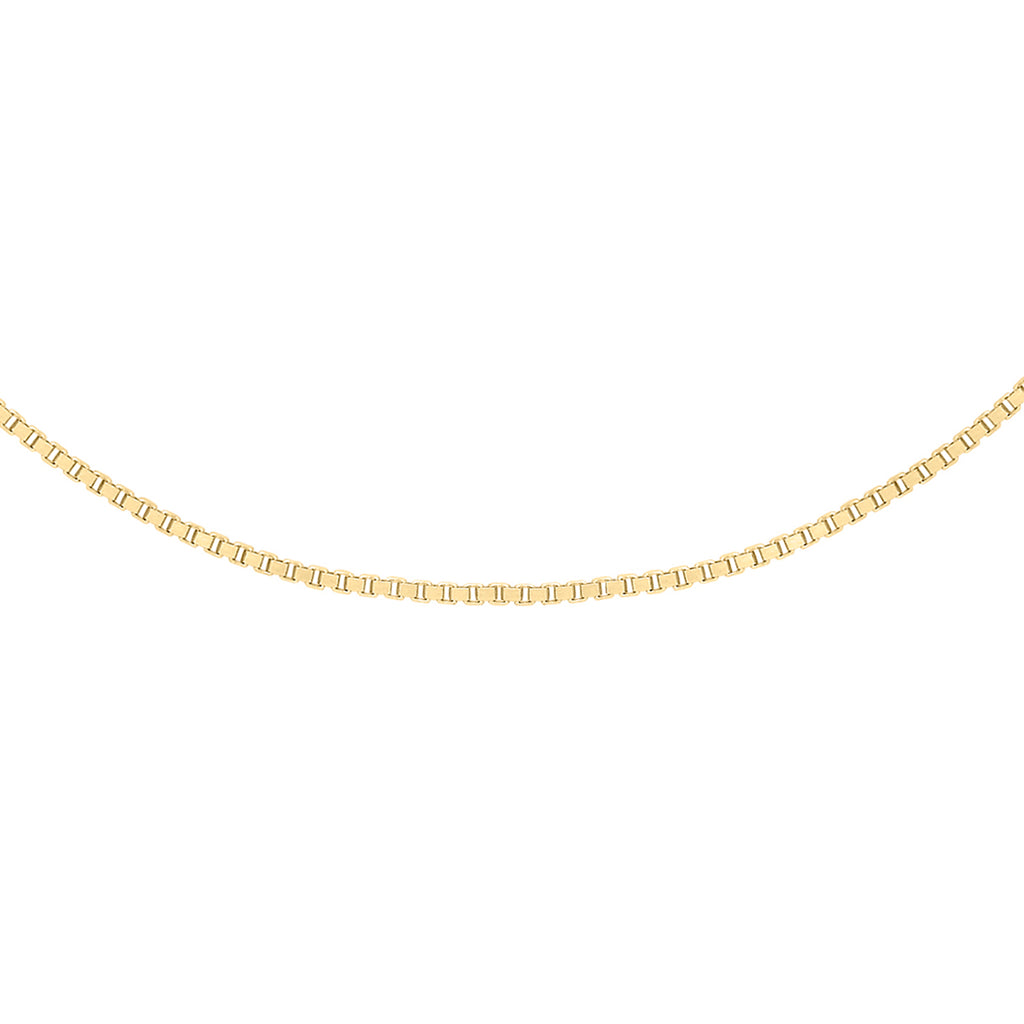 9K Yellow Gold  Chain (Size - 18),  Gold Wt. 0.87 Gms_7488701