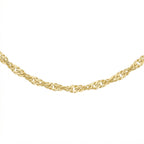 9K Yellow Gold  Chain (Size - 22),  Gold Wt. 1.1 Gms
