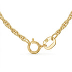 9K Yellow Gold  Chain (Size - 22),  Gold Wt. 1.1 Gms