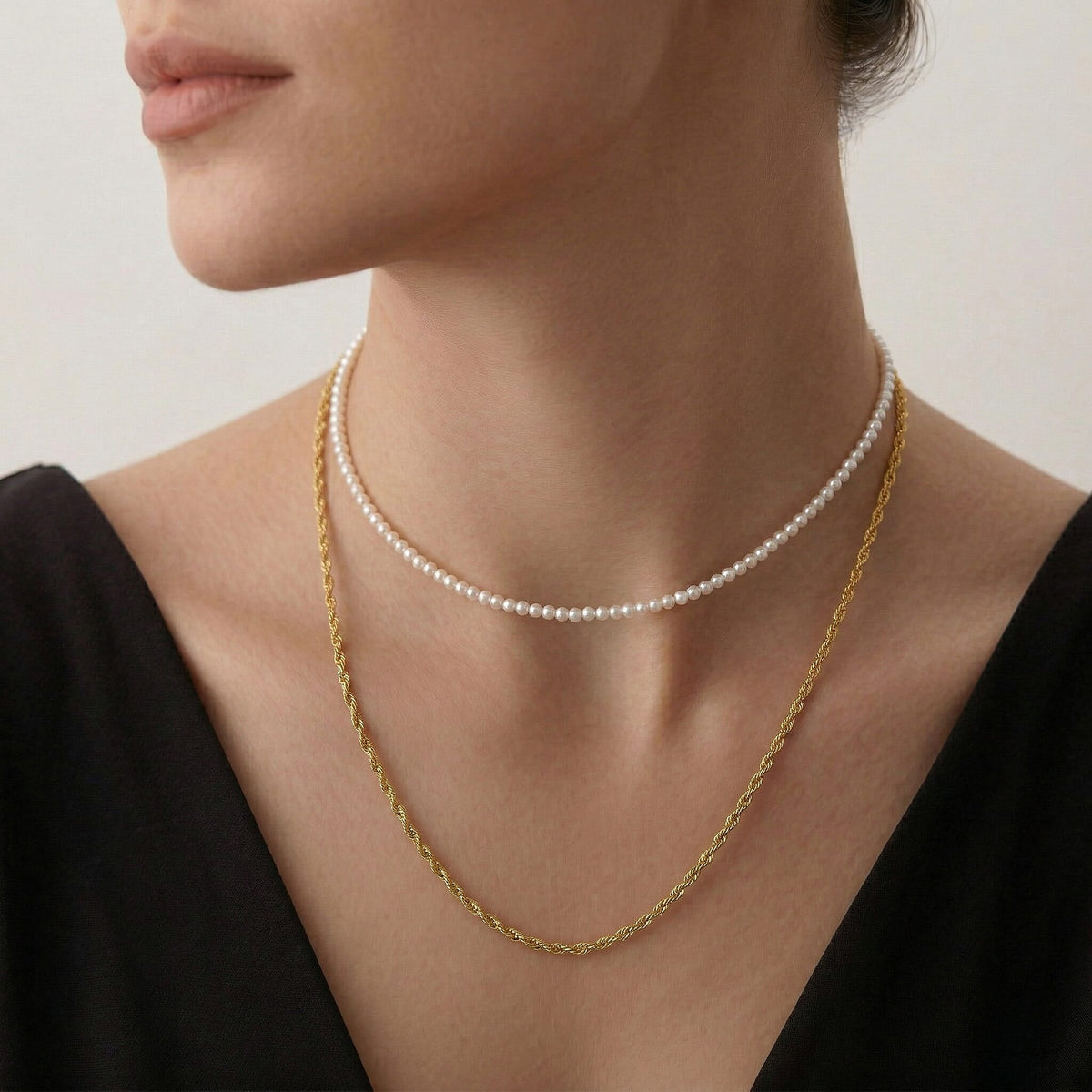 9K Yellow Gold Diamond Cut Twist Curb Chain 22 Inch 7488704 6