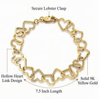 9K Yellow Gold  Bracelet (Size - 7.5),  Gold Wt. 4 Gms_7488705_6