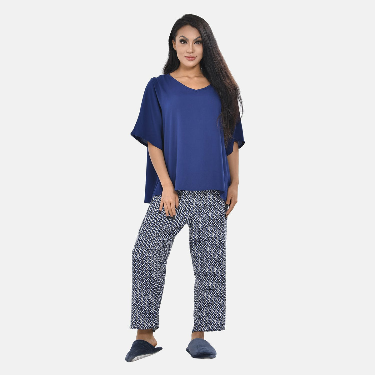 Tamsy Printed Jersey Pyjama set 7490039 0
