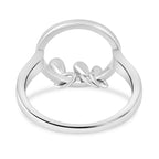 LucyQ Drip Collection - Rhodium Overlay Sterling Silver Ring_7491521_4