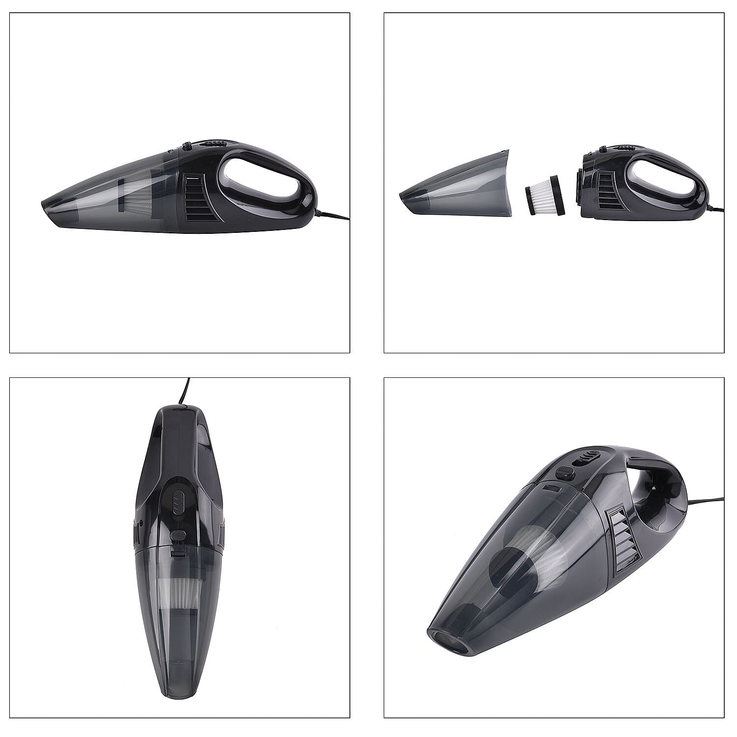 Portable Car Vacuum Cleaner - (Cigarette Lighter Port and 3m Cable) - 12V 7511312 6
