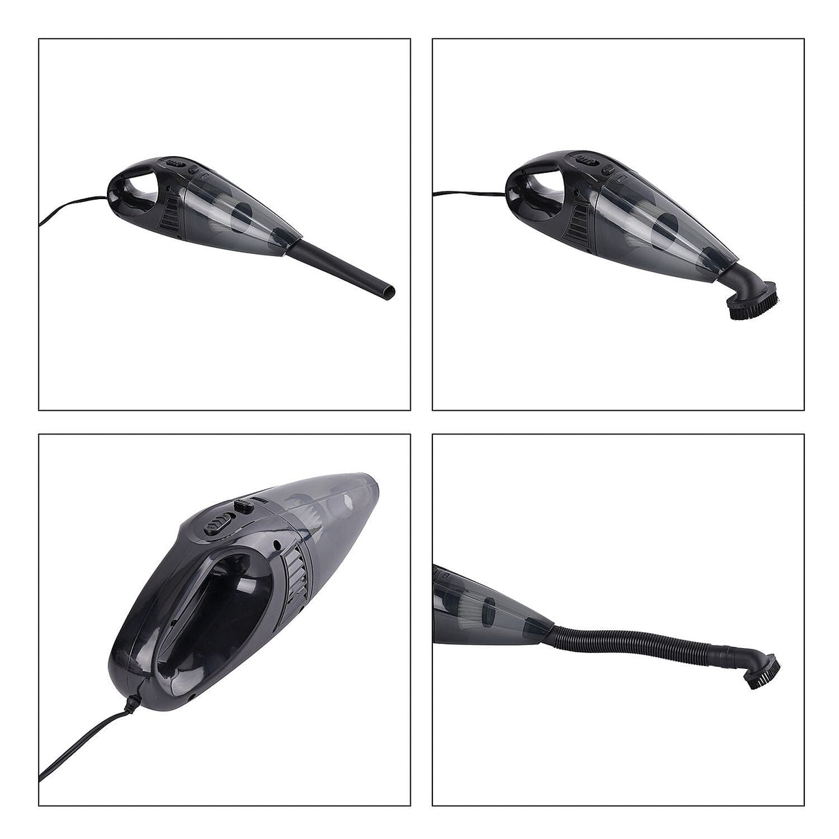 Portable Car Vacuum Cleaner - (Cigarette Lighter Port and 3m Cable) - 12V 7511312 7