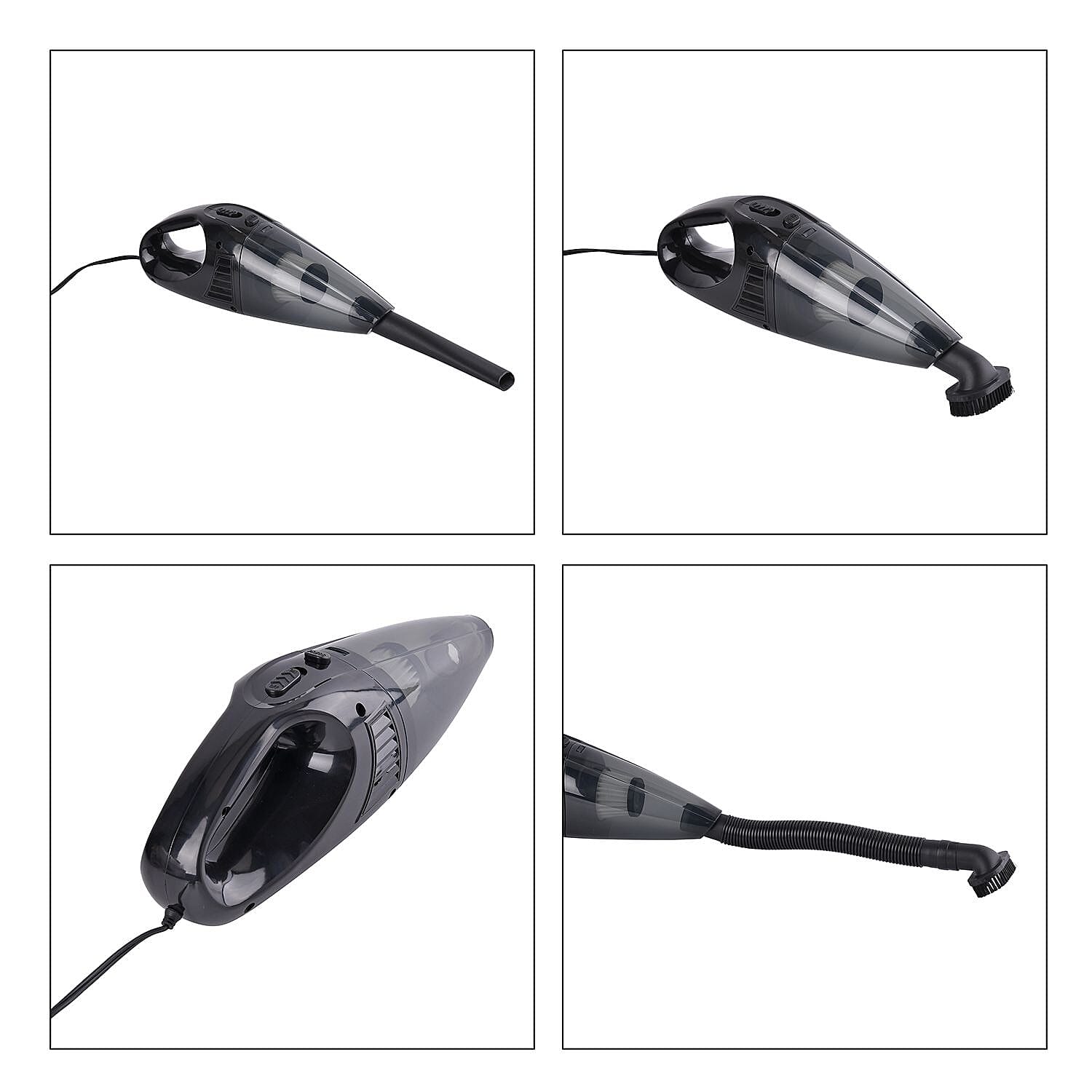 Portable Car Vacuum Cleaner - (Cigarette Lighter Port and 3m Cable) - 12V 7511312 7
