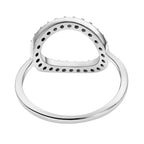 Diamond Band Ring in Rhodium Overlay Sterling Silver 0.260 Ct._7511996_4