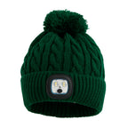 USB Rechargeable Waterproof LED Lighted Bobble Hat with Sherpa Lining (Size 26x20 Cm) - Green_7512027_3