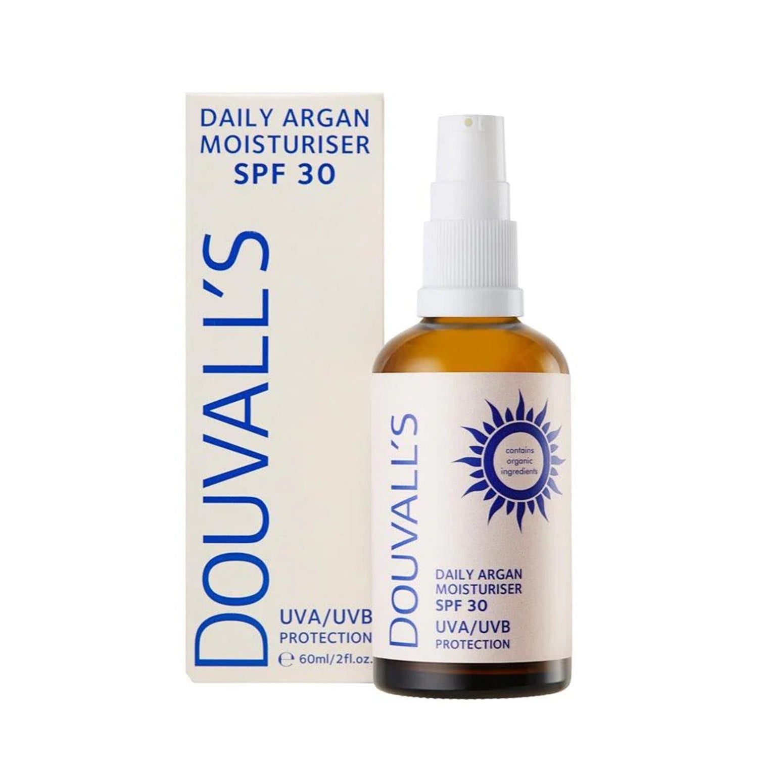 Douvalls - SPF30 Argan Moisturiser - 60ml 7514777 1
