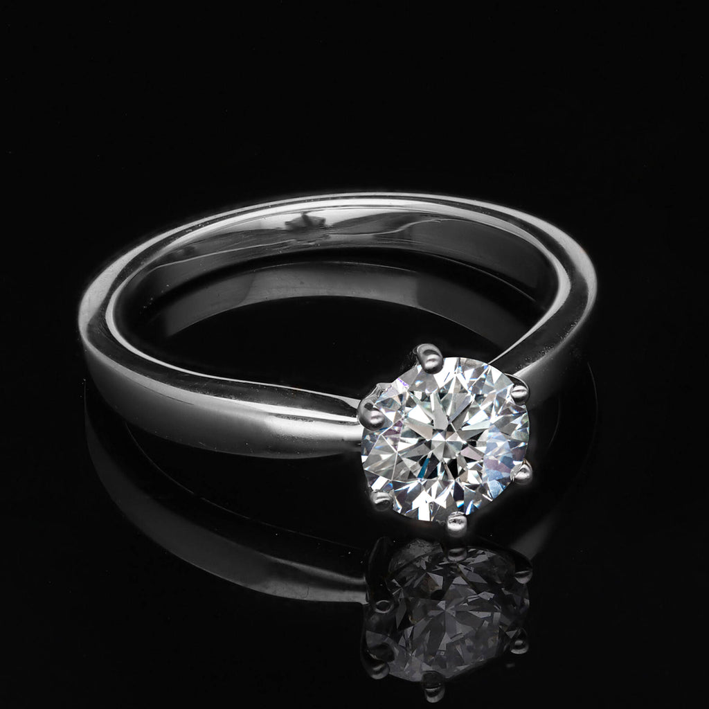 Luxuriant Diamond - 14K White Gold IGI Certified Lab Grown Diamond (VS/E-F) Ring 1.00 Ct._7527558_1