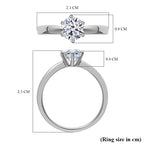 Luxuriant Diamond - 14K White Gold IGI Certified Lab Grown Diamond (VS/E-F) Ring 1.00 Ct._7527558_5