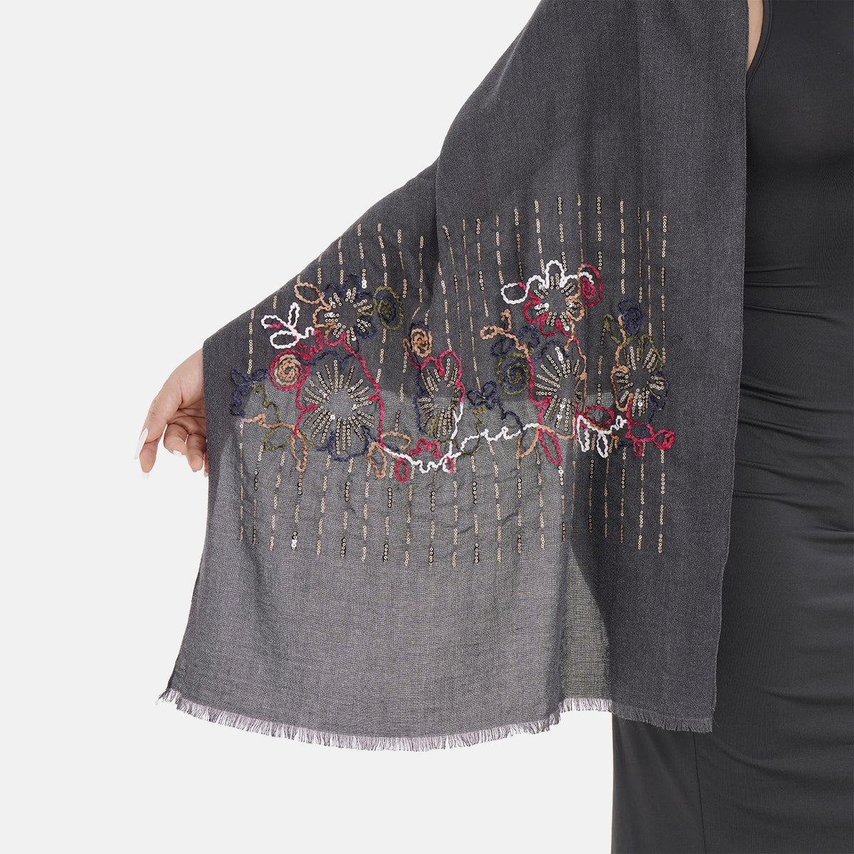 Close Out Embroidered Scarf 7532266 4