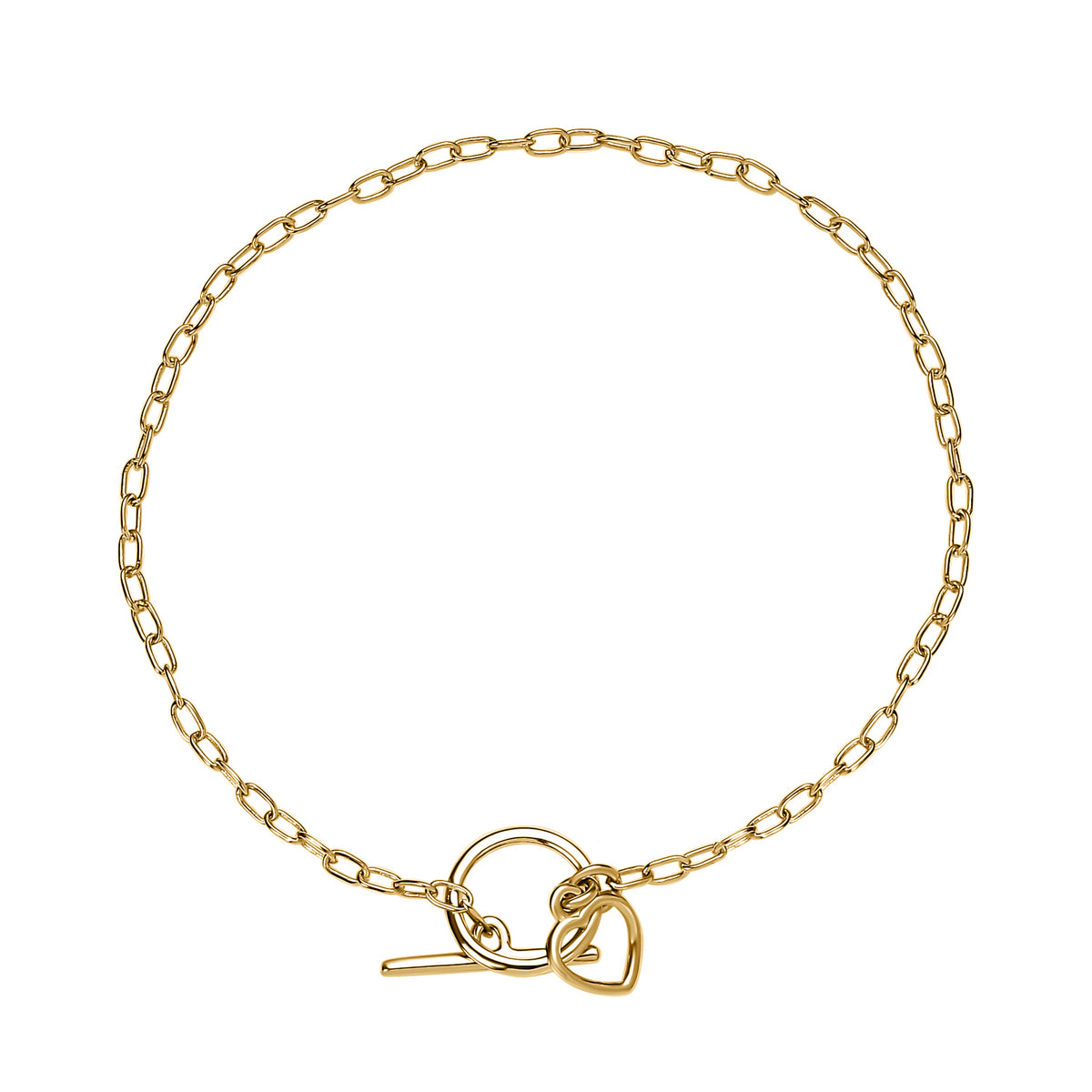 14K Gold Overlay Sterling Silver Bracelet (Size - 7.5) V32512670 0