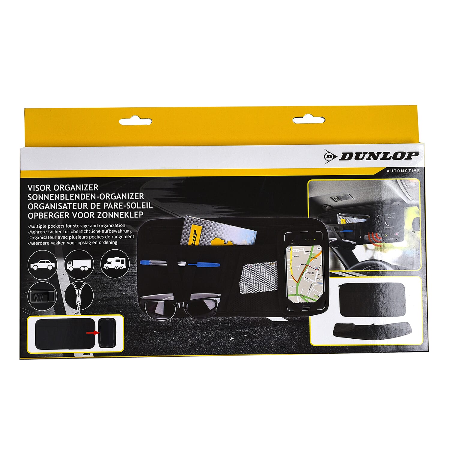 Dunlop Visor Organiser - Black 7539035 4