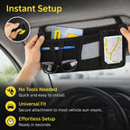 Dunlop Visor Organiser - Black