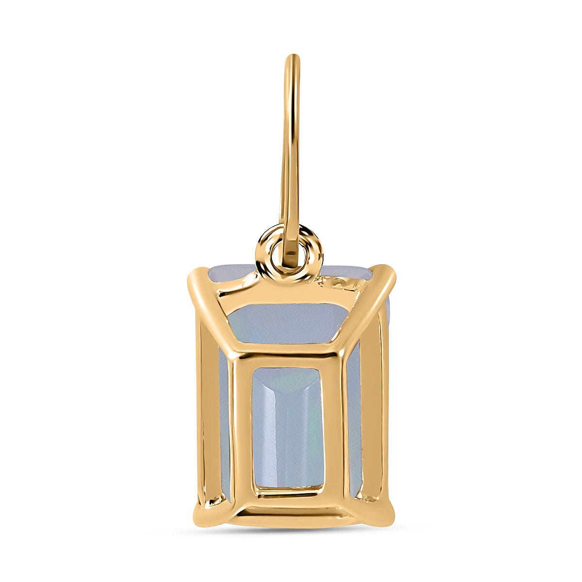 9K Yellow Gold Ethiopian Opal Pendant 2.50 Ct. 7543813 5