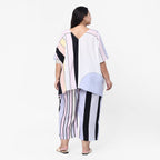 Cropped Palazzo (Size M, 12 to 14) - Stripes_7551490_6