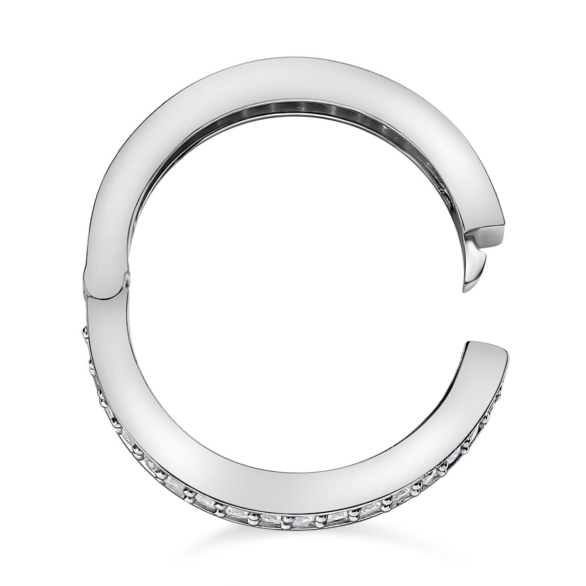 Natural Zircon Ring in Platinum Overlay Sterling Silver 7552584 4