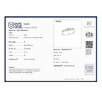 9K White Gold SGL Certified Diamond 5 Stone Band (I3/GH) Ring_7556949_6