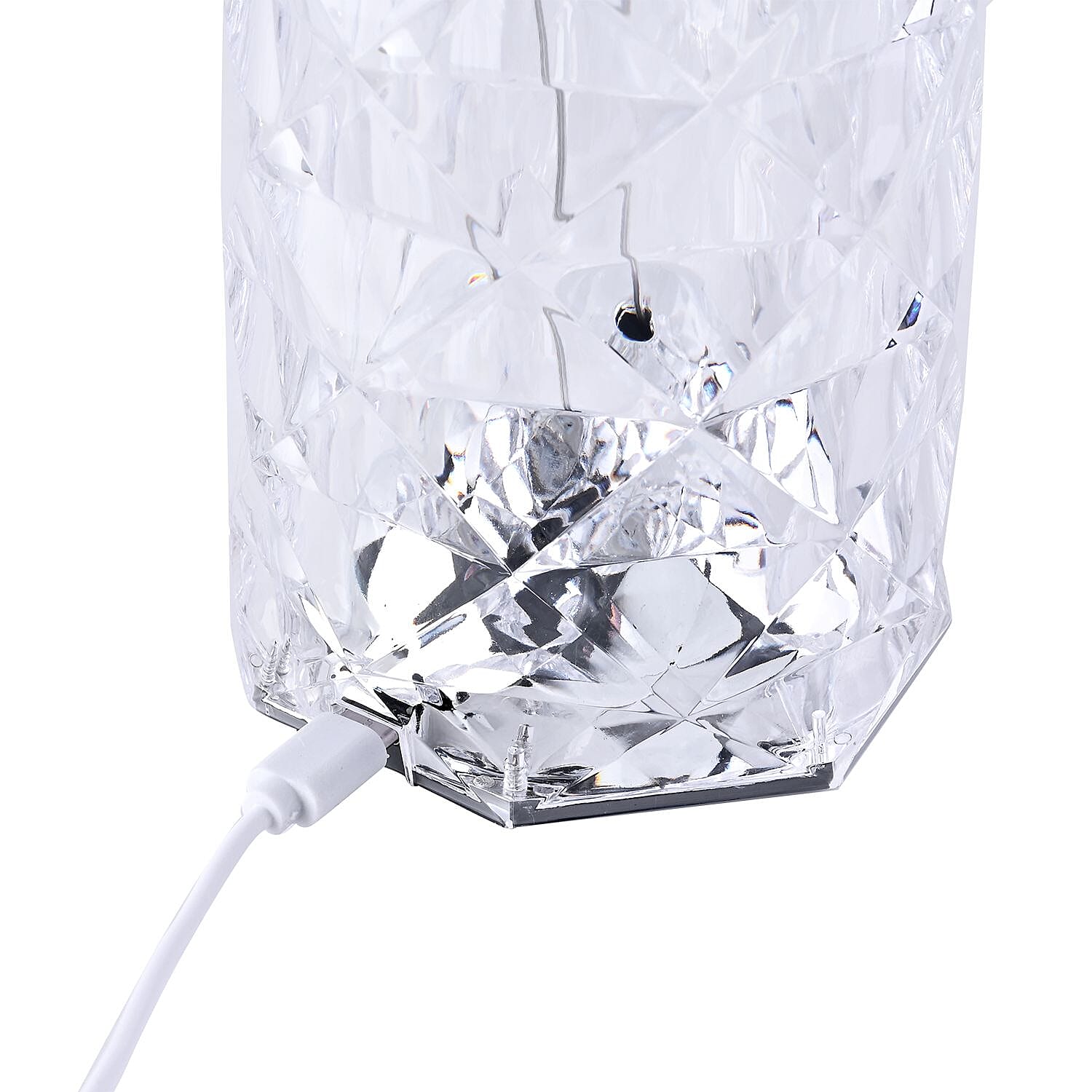 Crystal Diamond Rechargeable LED Table Lamp With Touch Switch 7557079 11