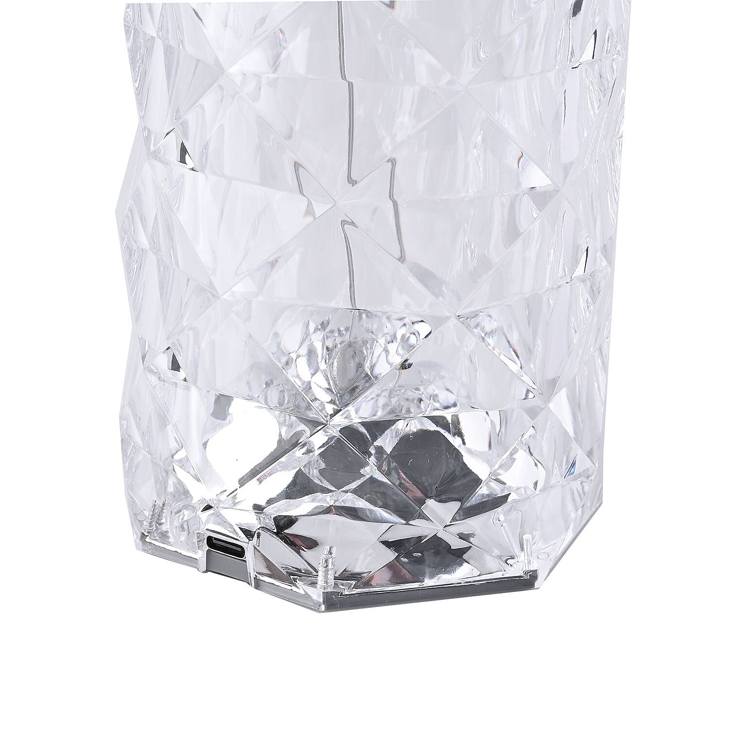 Crystal Diamond Rechargeable LED Table Lamp With Touch Switch 7557079 10