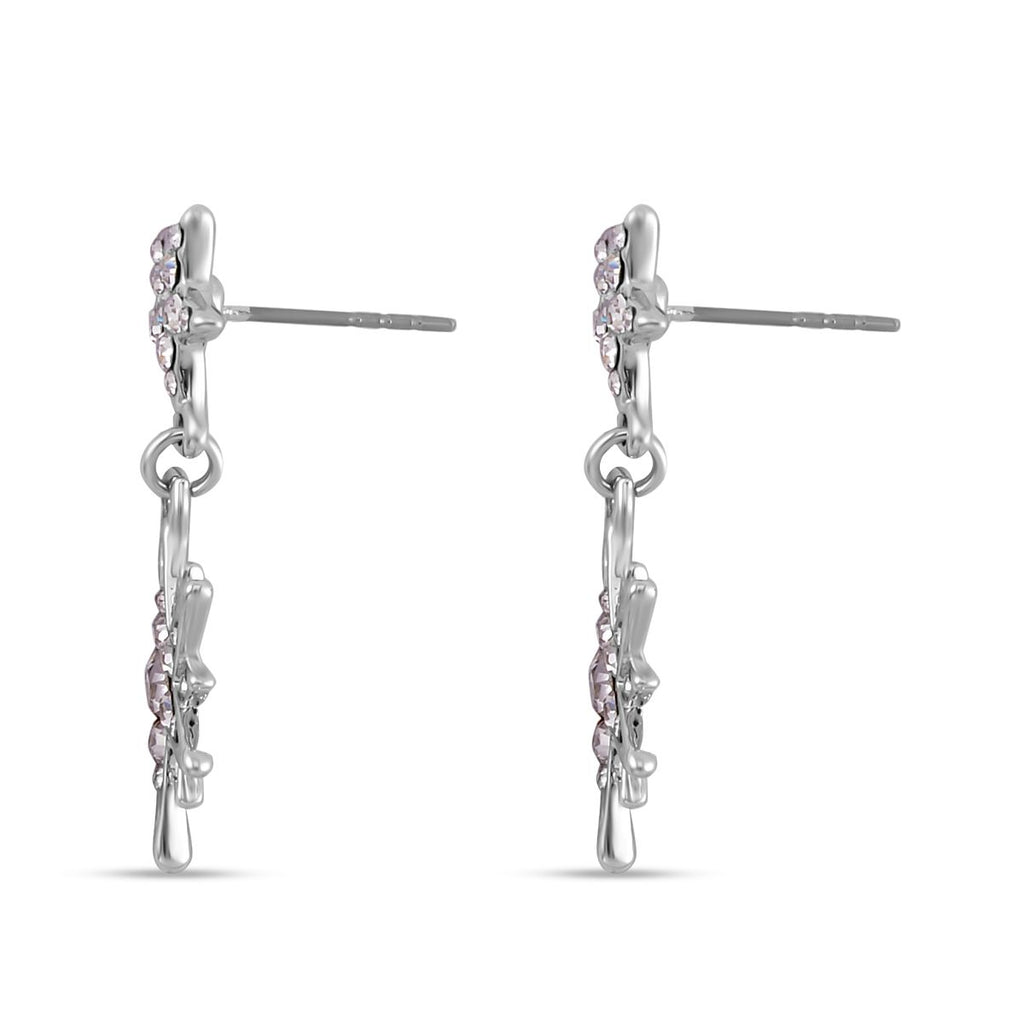 White Austrian Crystal Star Earrings_7561571_3