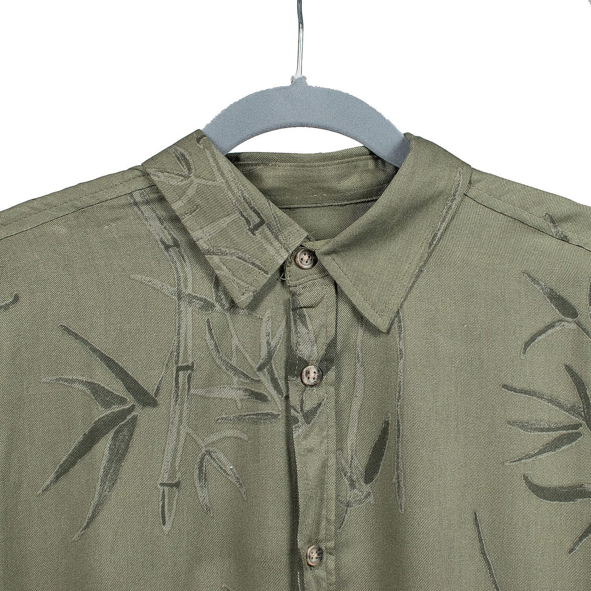 Printed Half Sleeves Mens Shirt - (size - M) V32530286 2