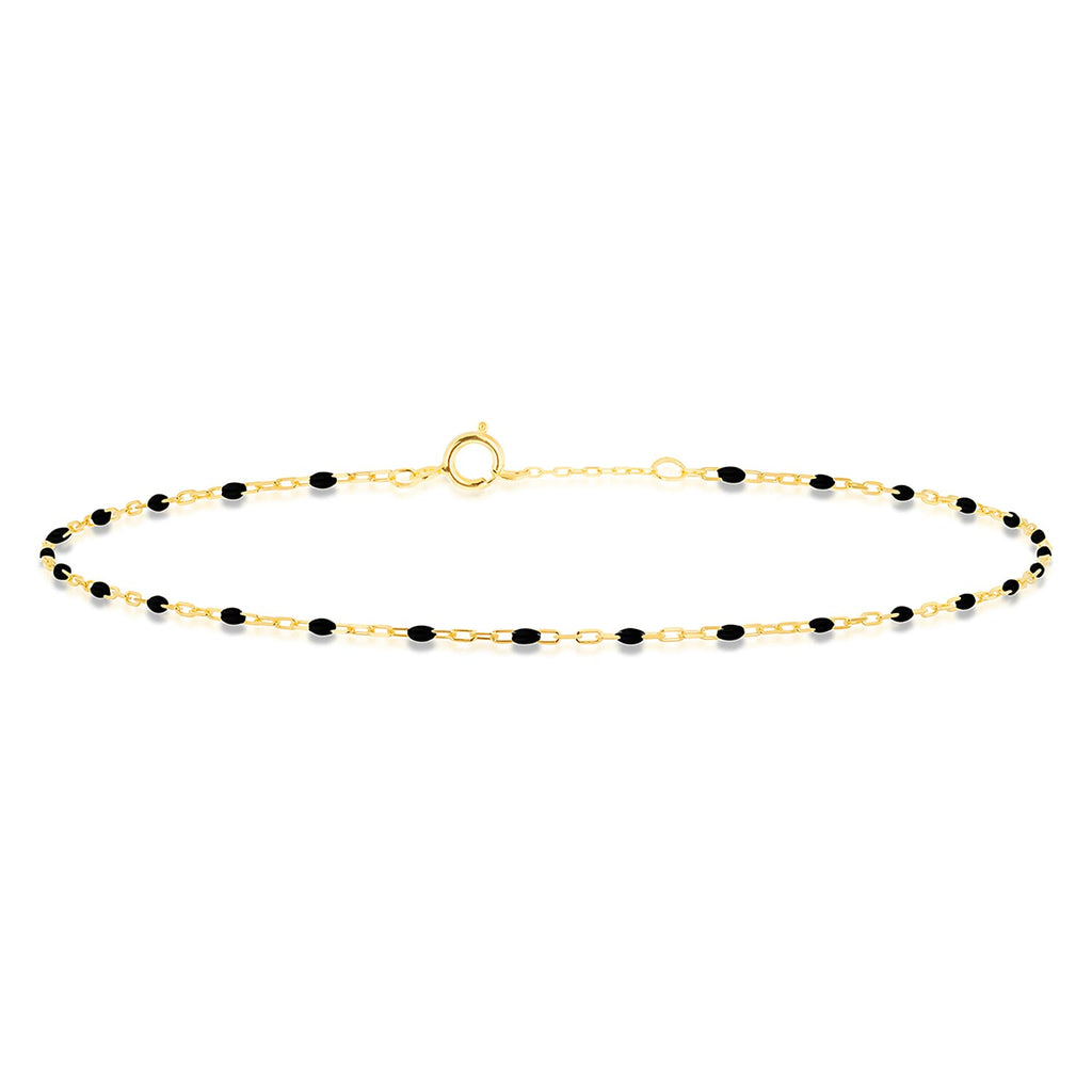 9K Yellow Gold  Bracelet (Size - 7),  Gold Wt. 0.32 Gms