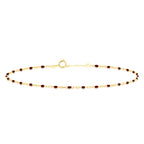 9K Yellow Gold  Bracelet (Size - 7),  Gold Wt. 0.32 Gms