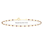 9K Yellow Gold  Bracelet (Size - 7),  Gold Wt. 0.32 Gms