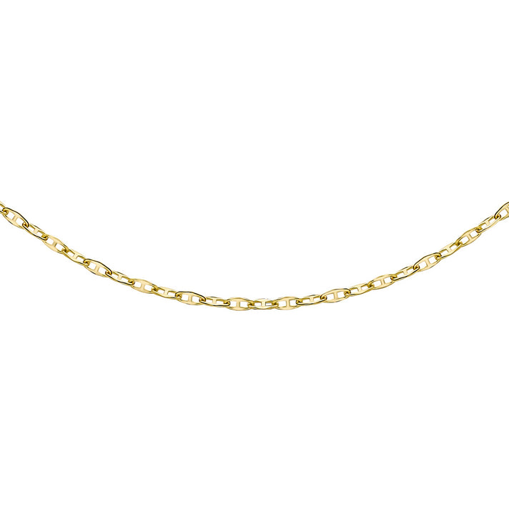 Flat Rambo Chain 18 Inch in 10K Yellow Gold 7570388 1