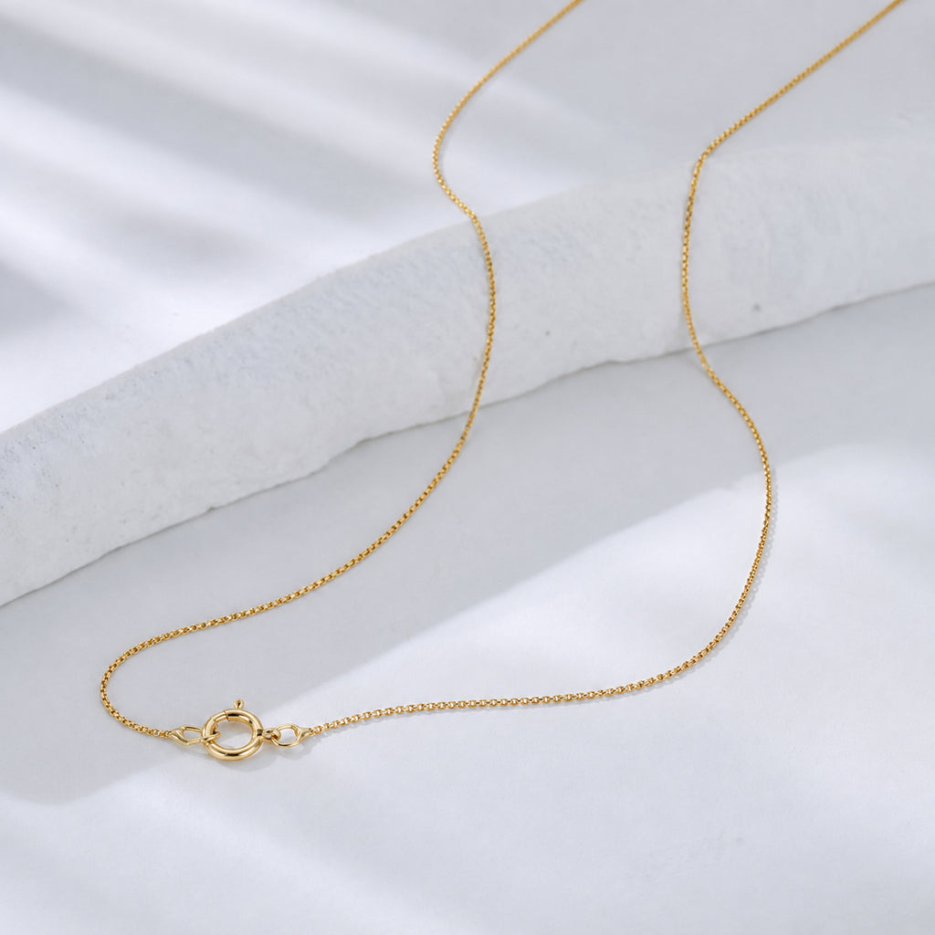 14K Yellow Gold  Chain (Size - 16),  Gold Wt. 0.9 Gms_7570398_2