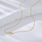 14K Yellow Gold  Chain (Size - 16),  Gold Wt. 0.9 Gms_7570398_2